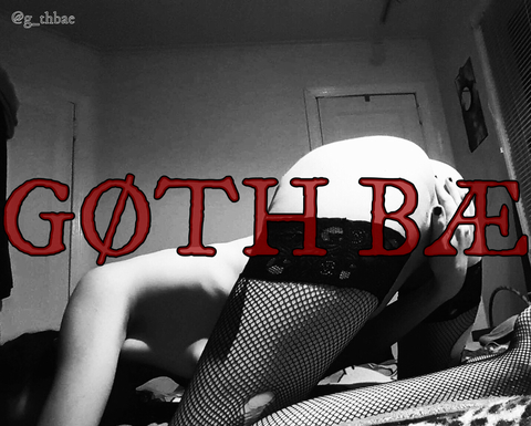 gothbae onlyfans leaked picture 1