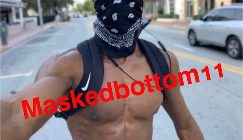 maskedbottom11 onlyfans leaked picture 1