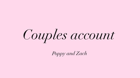 poppyandzach onlyfans leaked picture 1