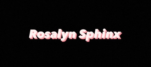 rosalynsphinx onlyfans leaked picture 1