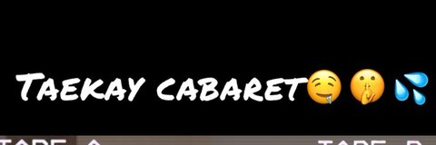 taekaycabaret onlyfans leaked picture 1